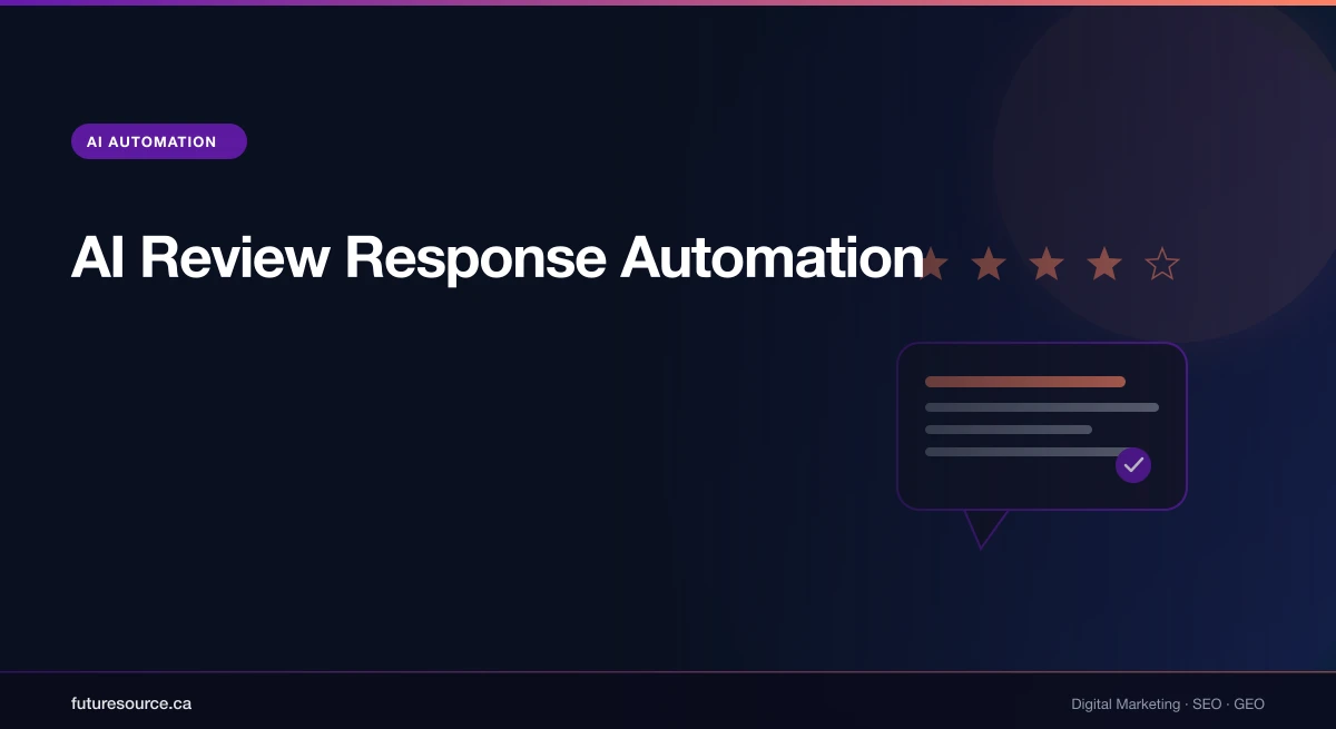 AI Review Response Automation for Quebec Service Businesses