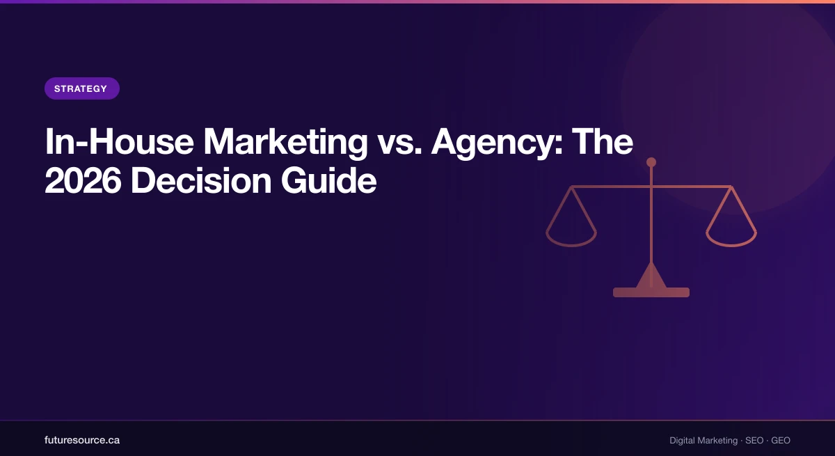 In-House Marketing vs. Agency: The 2026 Decision Guide