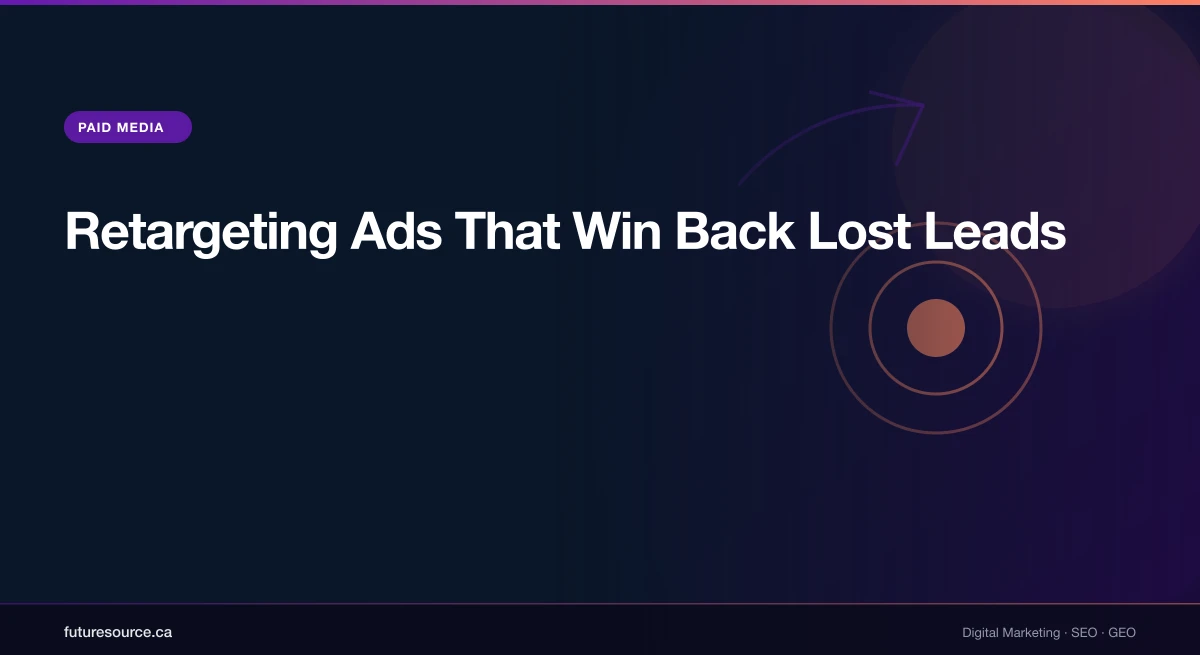 Retargeting Ads That Win Back Lost Leads in Quebec